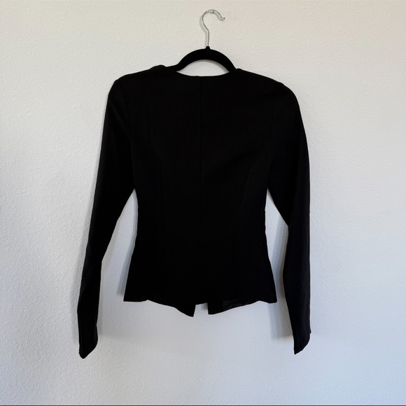Princess Polly Black Tailored Long Sleeve - Picture 7 of 7